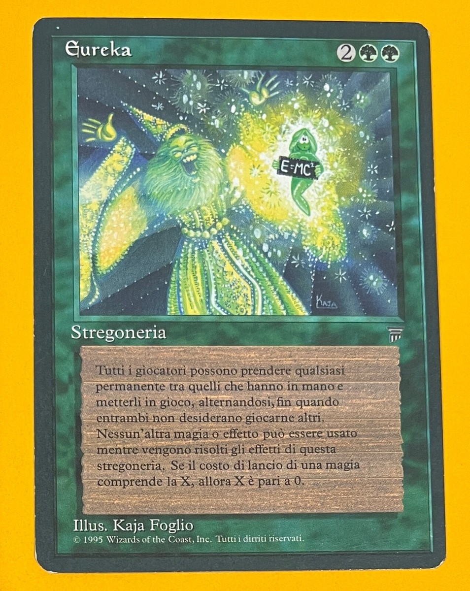 [NM]Eureka エウレカ LEG IT イタリア語 MTG 再録禁止 520db5fb-d961-45a3-af74-