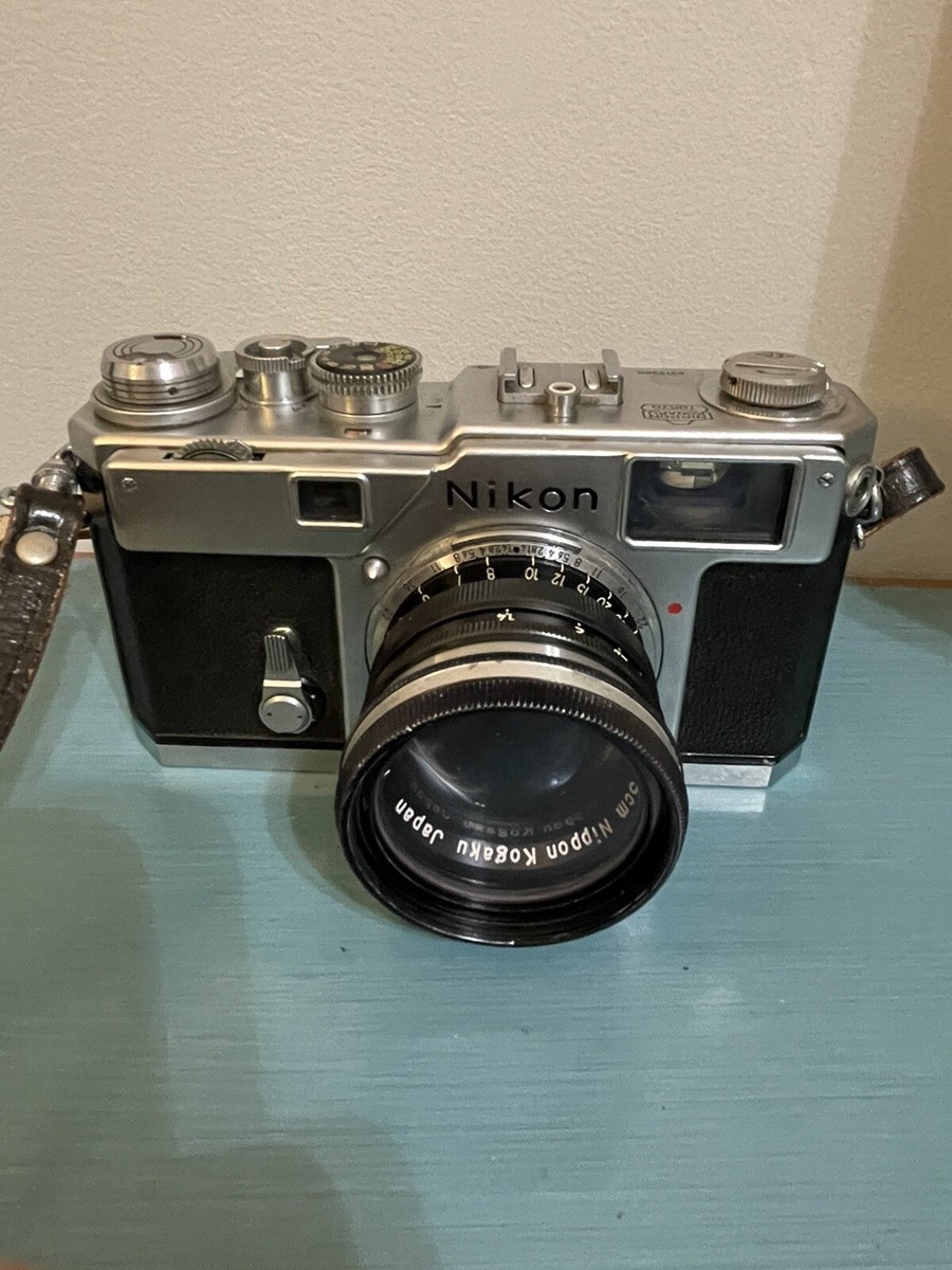 RARE 1959 Nikon S3 Rangefinder Film Camera Nikkor-S 5cm 50mm f/1.4