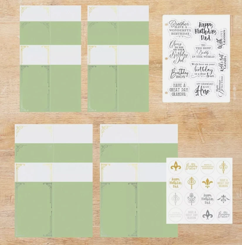 Crafter's Companion For Him 家庭朋友情感邮票、印章 765376 — 第 3/4 张图片