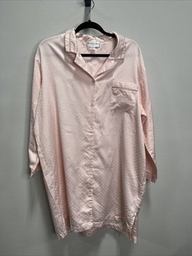 Miss Elaine Woman Nightgown Size 1X Pink