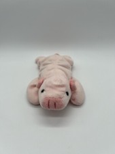 RARE RETIRED TY Beanie Babies 1993 Squealer The Pig PVC Pellets Collectibles