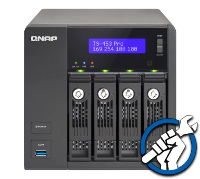 QNAP USB 3.0 USB Specification Network Attached Storage 4 Bays for