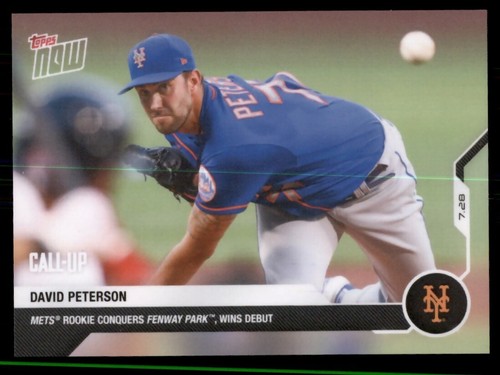2020 Topps Now 26 David Peterson