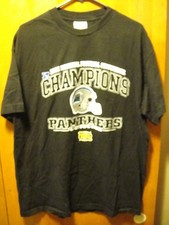 CAROLINA PANTHERS 2003 NFC CHAMPS XL 1ST Super Bowl T Shirt EUC