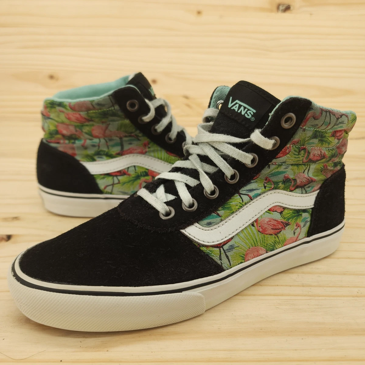 Flamingo vans high best sale tops