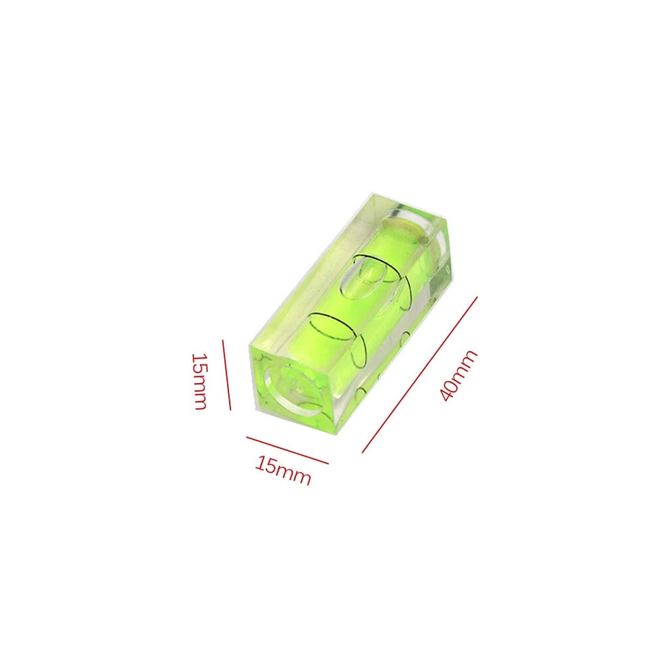 2x High Accuracy Spirit Level Of Arcylic Bubble Level Tools  Horizontal Instrume - Image 3 of 4