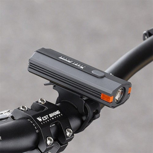 WEST BIKING Waterproof Bike Light Rechargeable LED Cycling Front Headlight - Picture 14 of 23