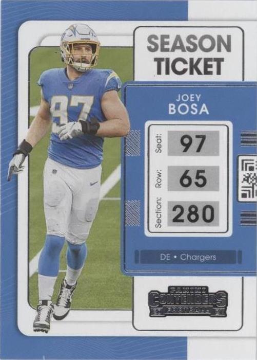2021 Panini Contenders Joey Bosa #53 - 1 of 2