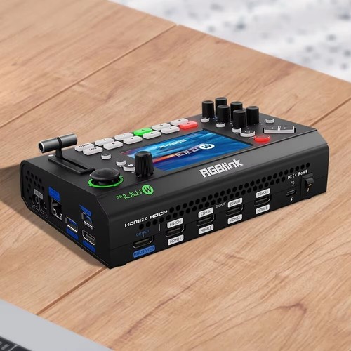 RGBLink mini-ISO 10-Channel 4K SDI HDMI Live Streaming Broadcast Video Switcher - Picture 9 of 18