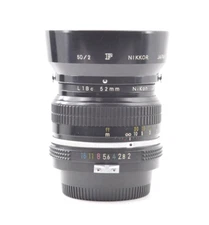RARE!!!【Top Mint】Nikon Nikkor 50mm f/2 Non Ai for FG,FA,FE2,FM2 from Japan#1766