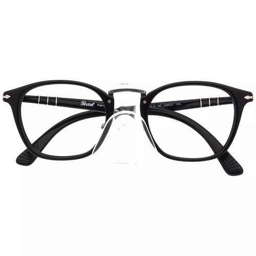 Persol Eyeglasses 3109-V 95 Typewriter Edition Black Square Italy 47mm New - Picture 4 of 6