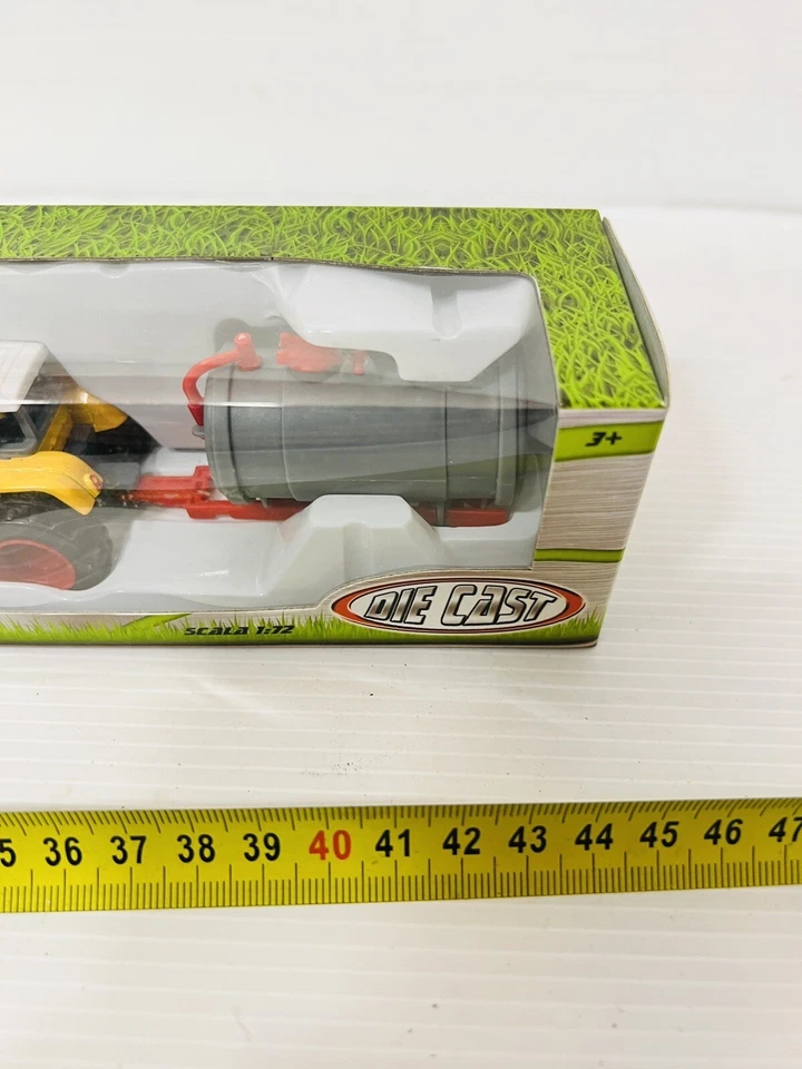 DIE CAST TRATTORE TRUCK SERIES 928 1:72 VINTAGE Giallo - Immagine 3 di 4