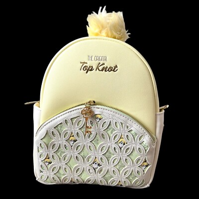Disney Loungefly Tinkerbell Top Knot Mini Backpack New NWT  display picture 1