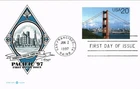 Dr Jim Stamps Pacific '97 Domestic Postal Card Rate First Day Issue Artmaster