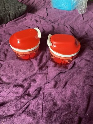 Tupperware Turbo Chef Super Sonic rot Zerkleinerer NEU/OVP