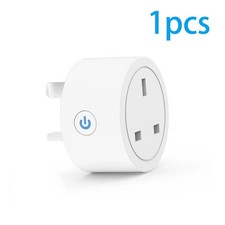 Tuya Smart WiFi UK Plug Alexa Voice Control, Energy Monitoring & Timer Function