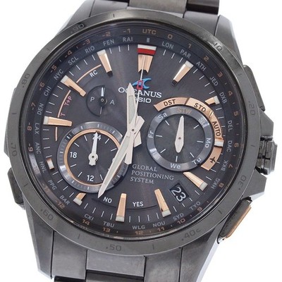 CASIO OCW-G1000B-1A2JF OCEANUS GPS Funk Solar Herrenuhr