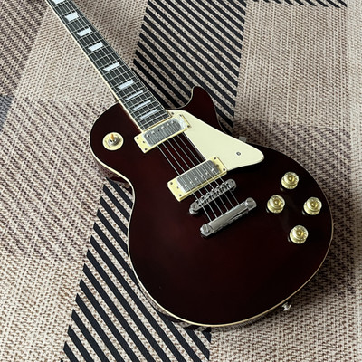 In stock Dark Wine Red Electric Guitar SMALL pickups ABR bridge Free shipping
