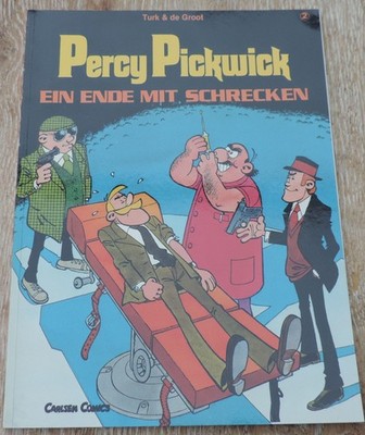Percy Pickwick No. 2 An End With Terrors Turk & De Groot Carlsen 1st ed. 1983