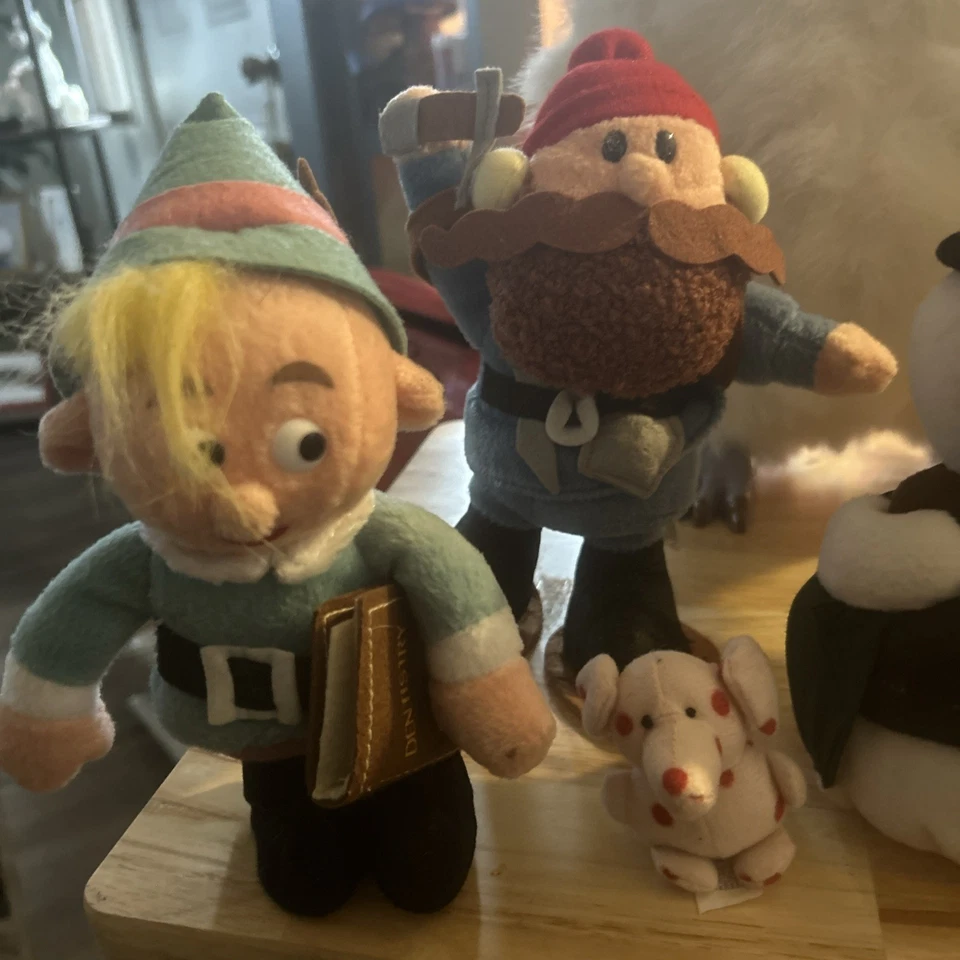 Peluche abominable, (funciona) Rudolph & The Island Of Misfit Toys Stuffins 7 1998 Foto 4 de 4