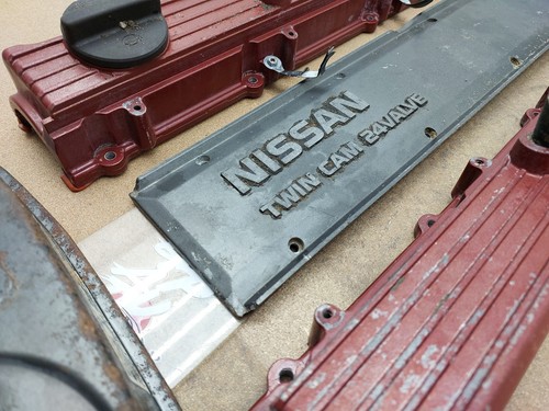 Skyline R31 Finned Valve Cover RB20 RB25 RB26 Twin Overhead Cam. - Picture 3 of 10
