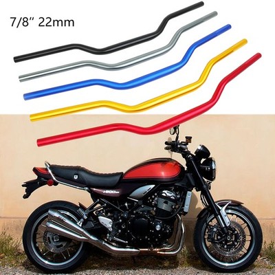 Motorcycle 7/8'' 22mm Drag Handlebar Fat Bar For Kawasaki KZ900RS