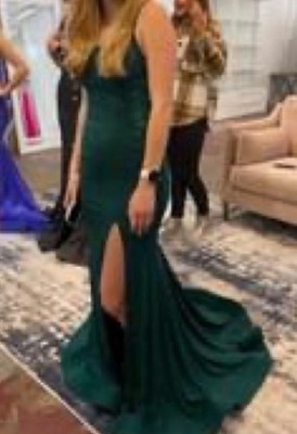 big purple dress V Neck Purple Beaded Long Prom Dress, Fluffy Purple Formal Evening Dress  with Beadings
