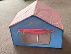 Vintage 1990’s  Barbie Camp Set Tent, Frame And 33 Accessories