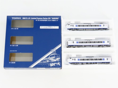 Juego de 3 unidades N TOMIX 98673 JR "Haruka" Limited Express Series 281 EMU - sin alimentación | Zustand: Used