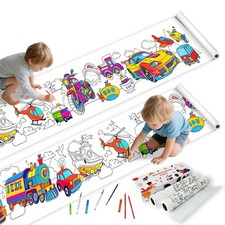 2PCS Children's Drawing Roll, Coloring Paper Roll for Kids Gift,116  11.6 In...