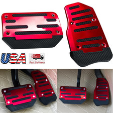 2 Universal Nonslip Automatic Gas Brake Foot Pedal-pad Cover Car Accessories Kit