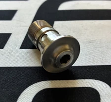 Old Stainless Shocktech Autococker Front Block Screw Banjo 2k+ Paintball