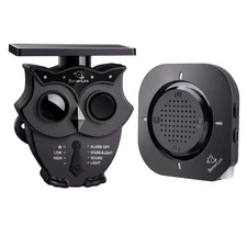 1/2 Mile Long Range Solar Wireless Driveway Alarm System IP65 Weatherproof Ou...