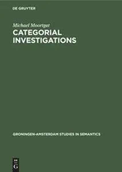 Michael Moortgat | Categorial Investigations | Buch | Englisch (1988) | Xiii-image