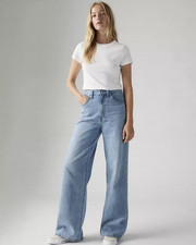 LEVI'S Cinch Baggy Lightweight Women's Jeans Invested Indigo - Medium Wash