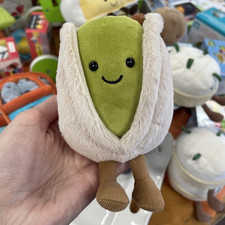 Horatio Pistachio Plush Bag Charm Keychain Dessert Lover Gift Jellycat New 2026