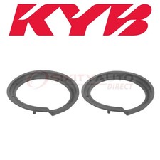 2 Pc Kyb Front Lower Coil Spring Insulator For 1995-1999 Toyota Tercel - On 2 Pc Kyb Front Lower Coil Spring Insulator For 1995-1999 Toyota Tercel - On