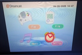 SEGA Dreamcast Console and Hook ups