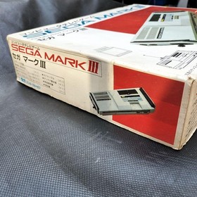 SEGA Mark III Console Vintage Sega Mark 3 System Power Supply OK Used W/ Box