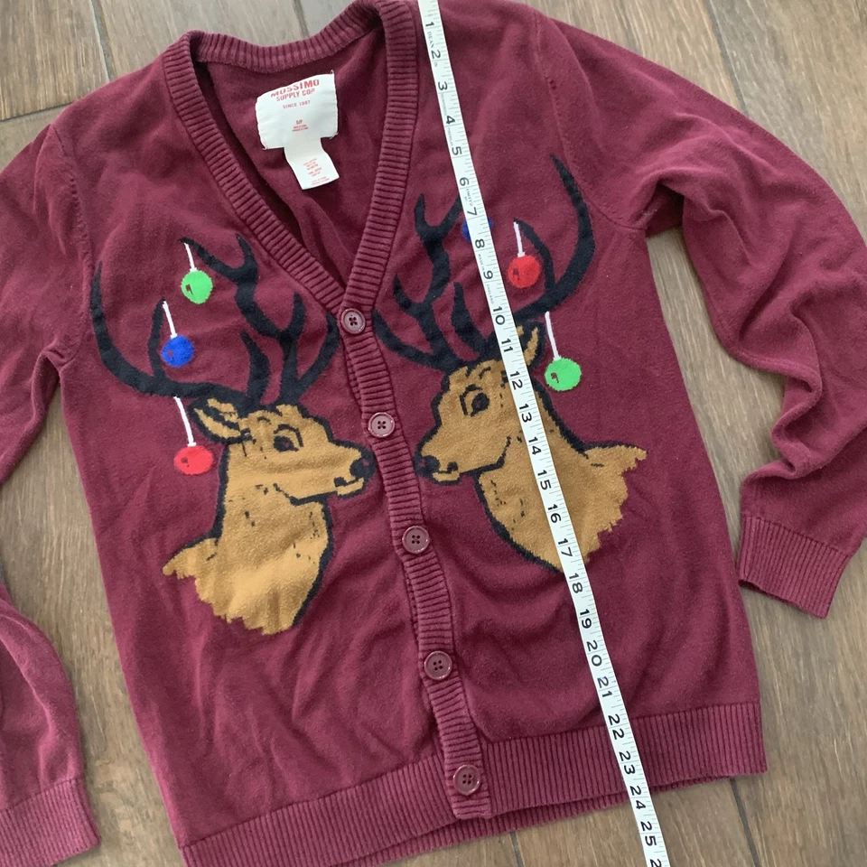 驯鹿鹿鹿角摆件爷爷开衫 Mossimo Supply Co 尺寸 S — 第 3/4 张图片