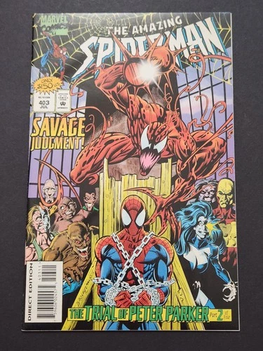 Amazing Spider-Man 403 (9.6 NM+) Carnage 1995 Marvel