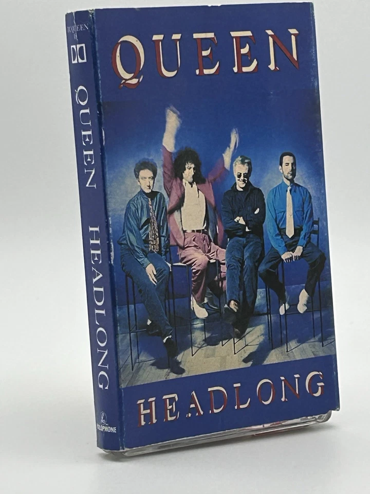 Queen headlong 1991 Uk Original Cassette Single W / Promo Sticker Mint - Image 3 of 4