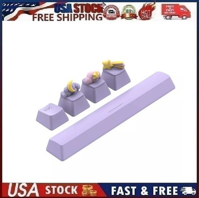 North Key Cap Pack Stars and Moon PVC Computer Keyboard & Mice Accessories NEW