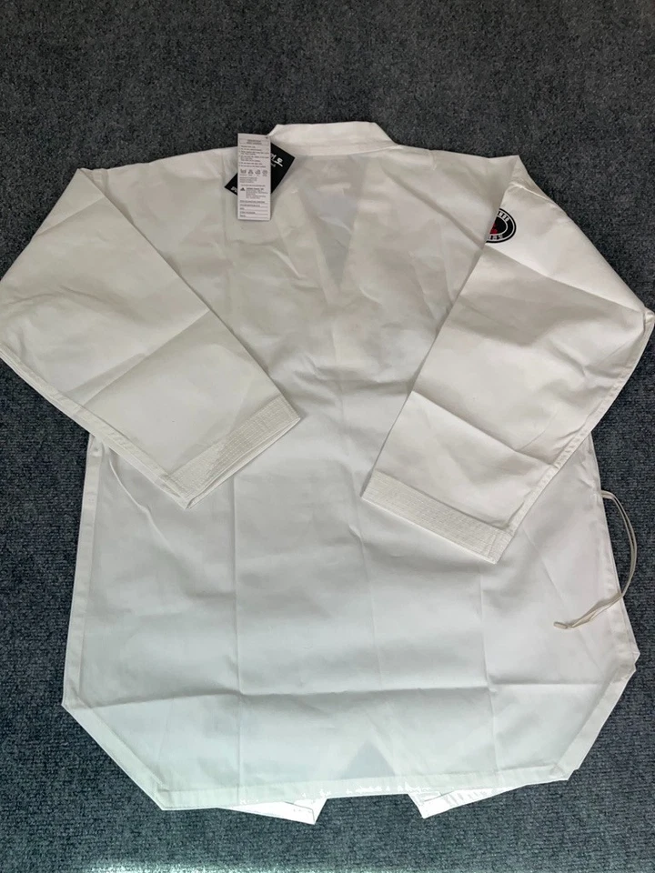 Adidas Taekwondo Master Uniform para hombre. Lucha Artes Marciales Blanco Talla 4 (180 cm) Foto 3 de 4