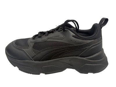 PUMA Cassia Sneaker Damen Schwarz Schnürschuhe UK 5.5 US 8 EU 38.5 2023