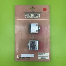 NEW SHOW CHROME 21-301 POSI-LOCK ANTI ROTATION 1" CASE GUARD CLAMP