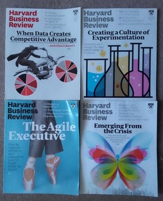 HARVARD BUSINESS REVIEW Magazine Bundle - 4 Issues from 2020 - Volume 98