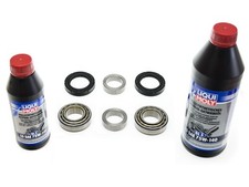 Zestaw łożysk kół Dana 35 6-częściowy oś tylna zewnętrzna z olejem Jeep Wrangler YJ 87-89