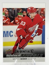 Rc Moritz Seider #RA-3 2021-22 Upper Deck Credentials Rookie Arrivals