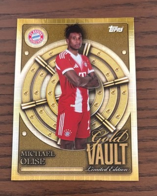 2025-26 Topps FC Bayern München Tin Set - Michael Olise Gold Vault #GV-9